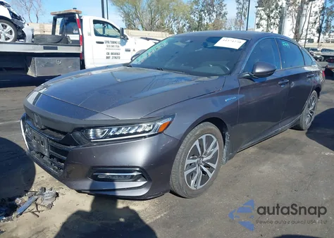 2019 Honda Accord Hybrid Ex-L z USA, uszkodzony, nr VIN 1HGCV3F54KA005803
